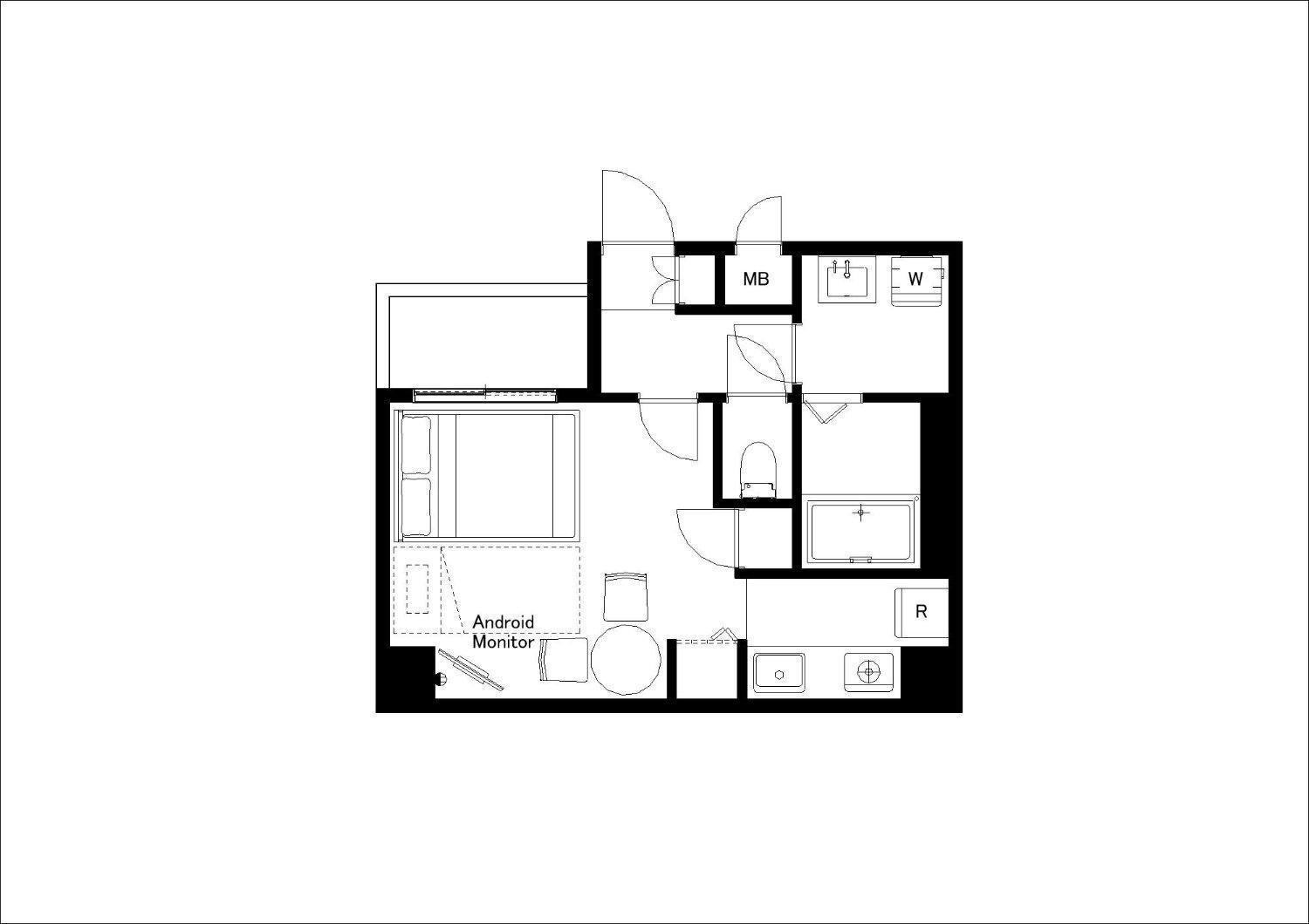 Best Residence Kujo Ōsaka Rom bilde